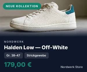 Display-Anzeige, 300 mal 250 Pixel: Halden Low — Off-White, Nordwerk Store